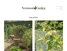 Tablet Screenshot of newtowngarden.com